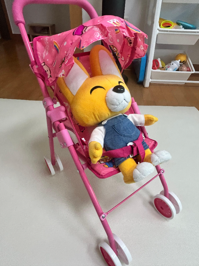 뽀로로 인형 유모차 장난감