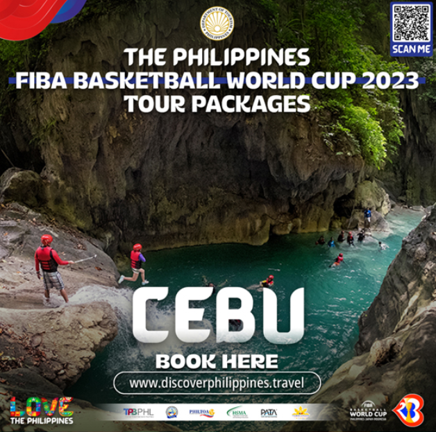 FIBA 세부 여행상품 포스터