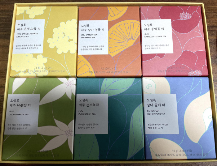  [Tea] 오설록 제주삼다영귤티