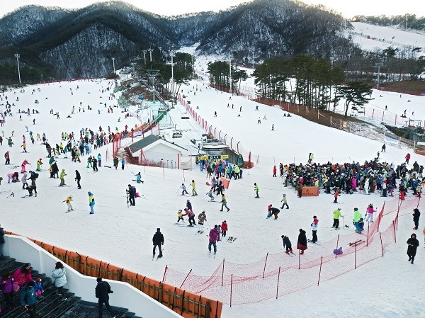지산 포레스트 리조트 스키장