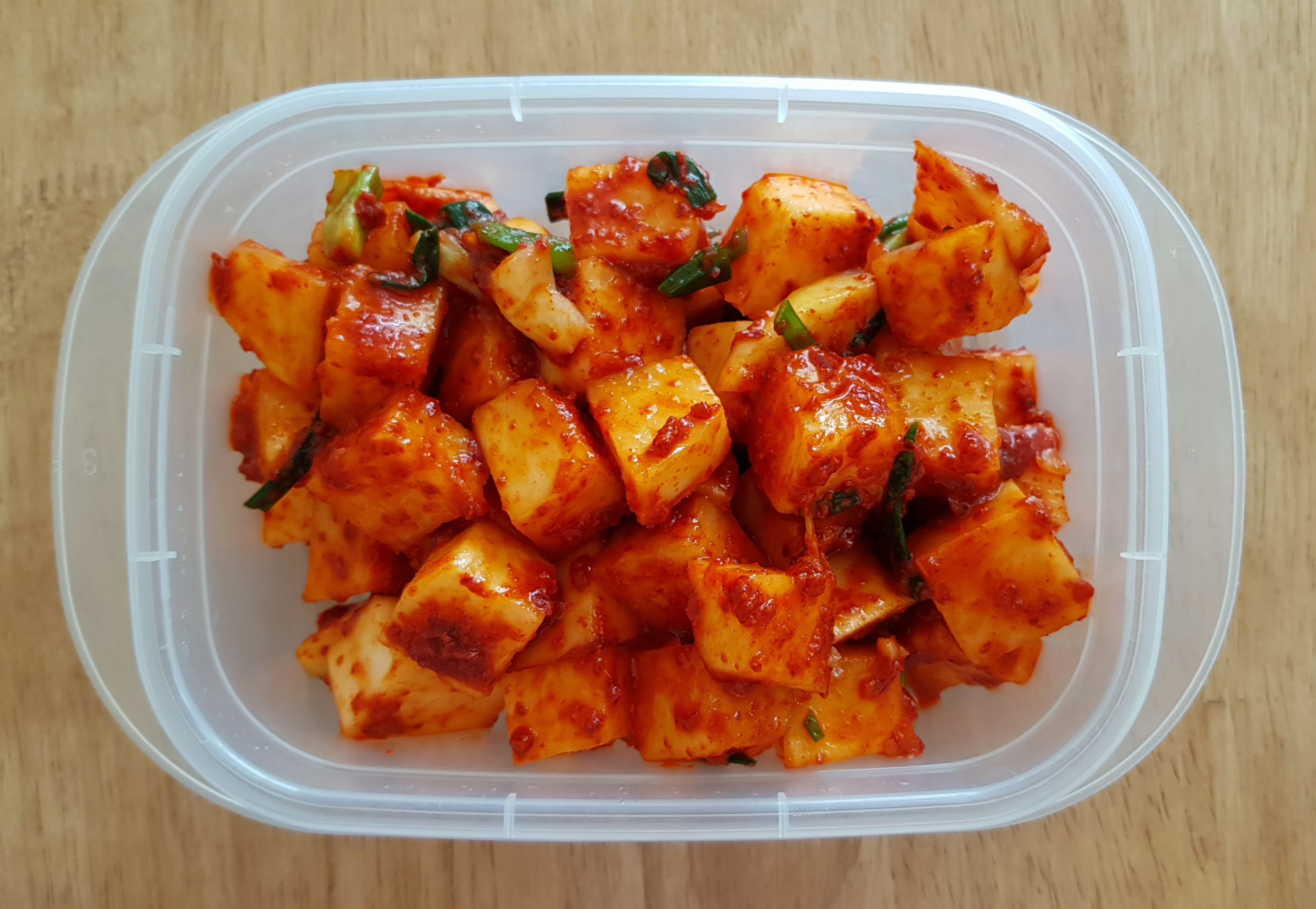  복잡한 거 전부 생략! 10분만에 만드는 맛있는 깍두기