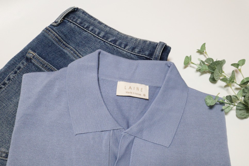 추천도핑온메인즈의류쇼핑몰 반팔카라니트 1