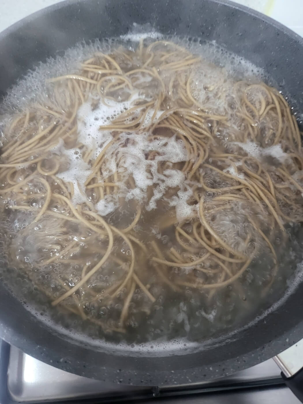 칠갑 메밀면 400g 끓이기