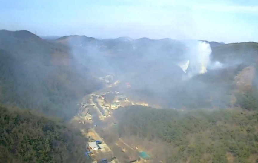  서산 운산면 용현리 산불