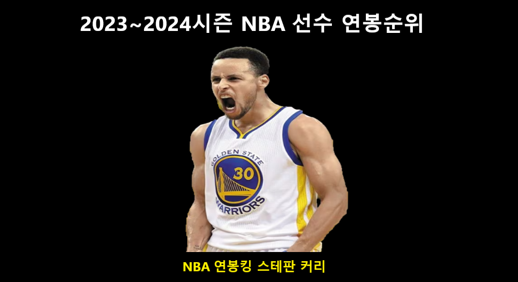 2023-24시즌 NBA 선수 연봉 순위
