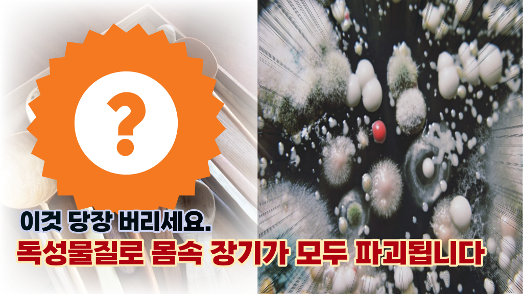  아 ~ 지금까지 독성물질로 밥비벼 먹고 있었네