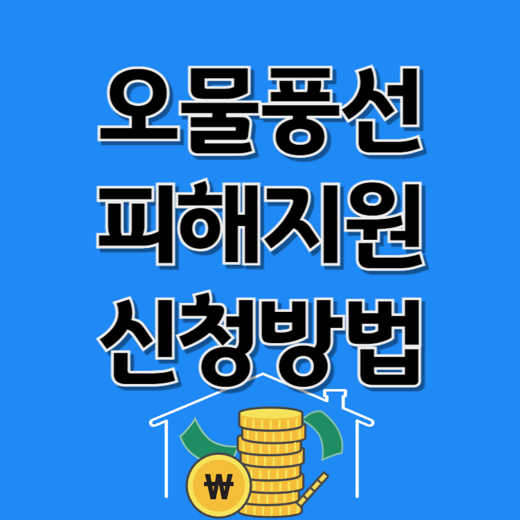 서울시 오물풍선 피해지원 접수기간 접수방법 지원절차 총정리