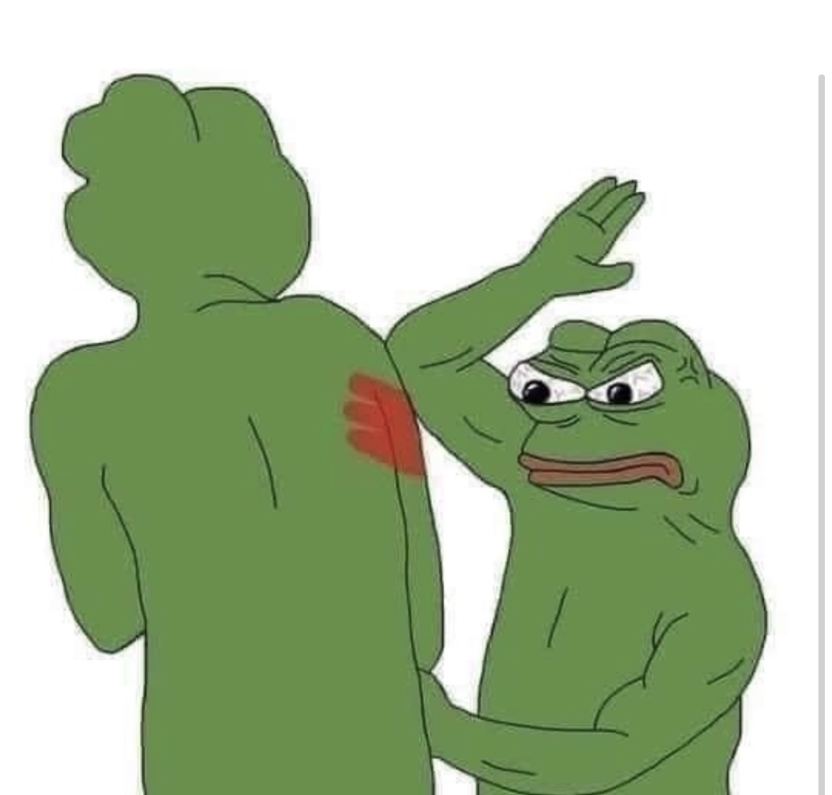 개굴쓰 등짝