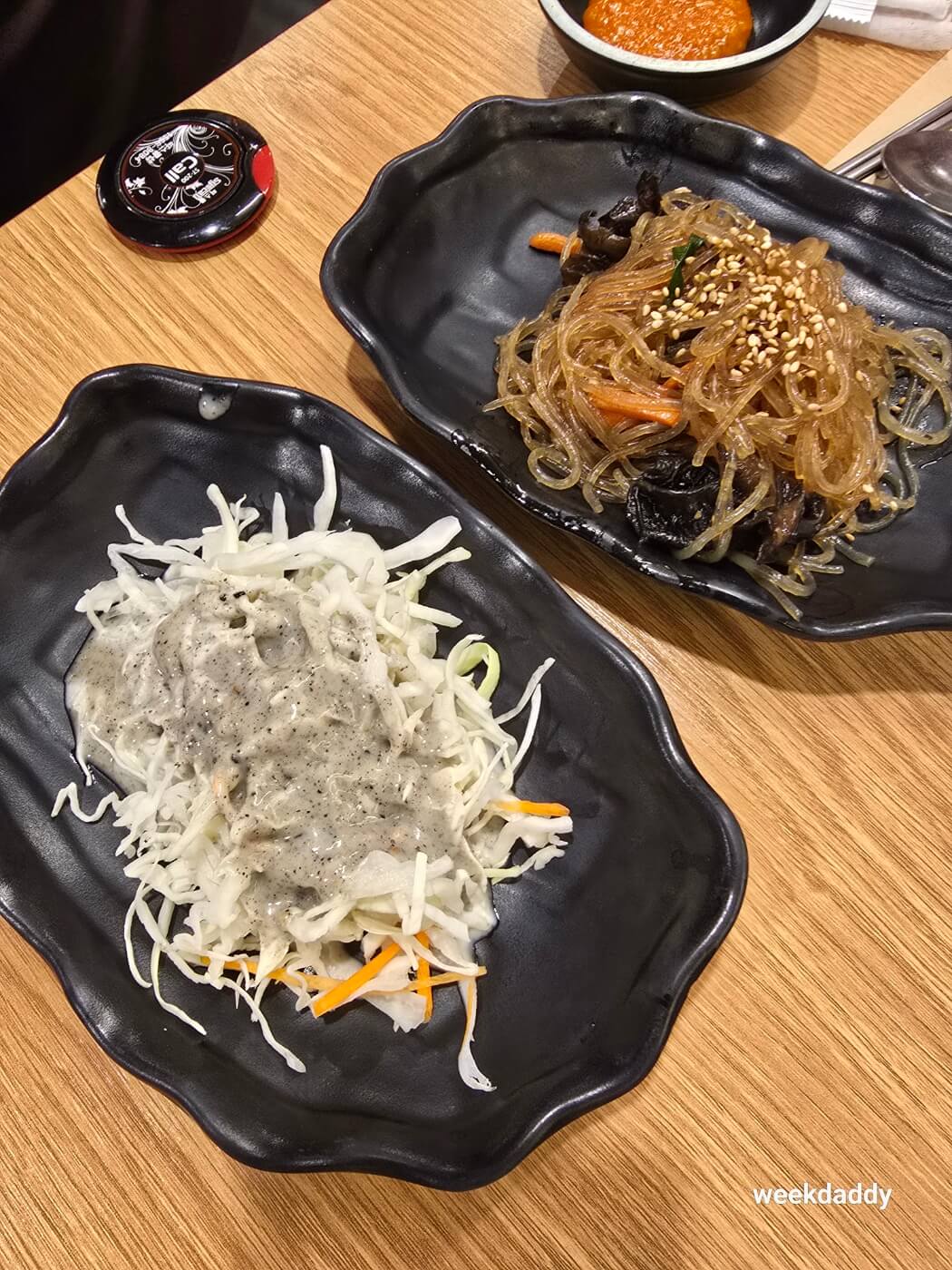 홍조갈비 반찬
