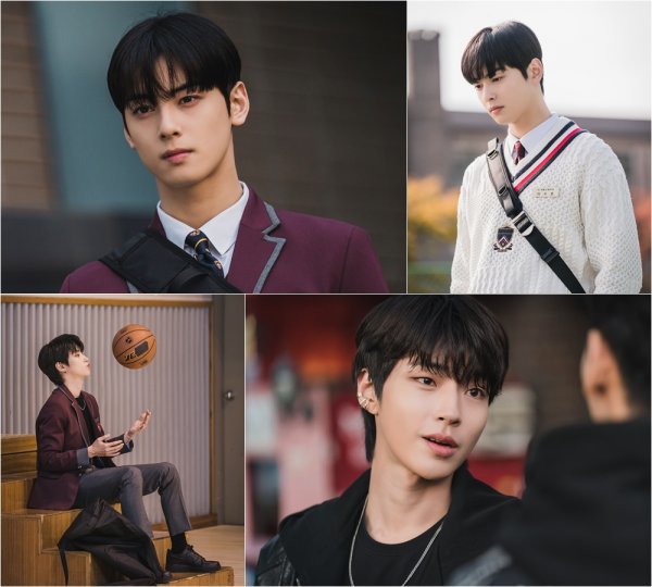  여신강림 차은우 황인엽 완벽한 냉미남과 강렬한 마초남으로 매력 격돌