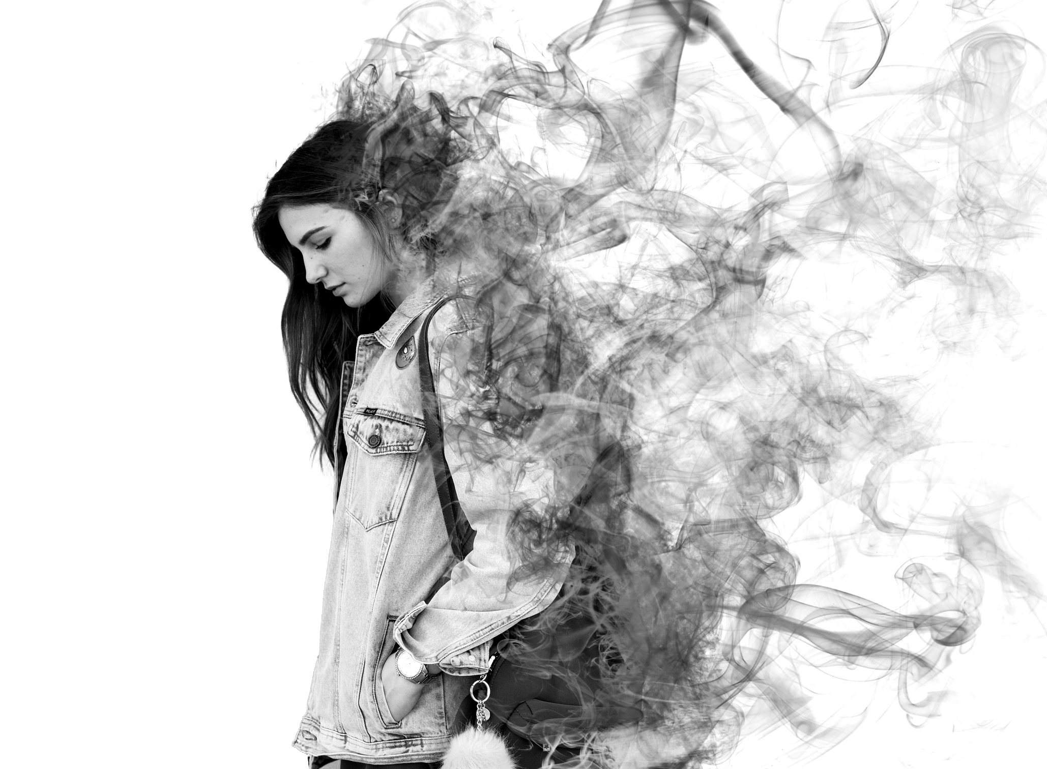 포토샵 연기효과