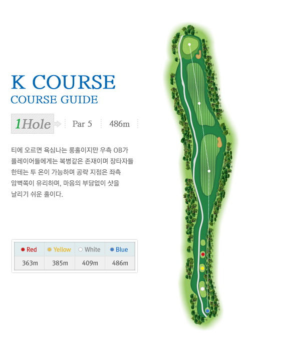  동전주써미트CC 골프코스 공략 방법