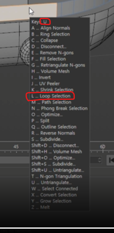 U - Loop Selection