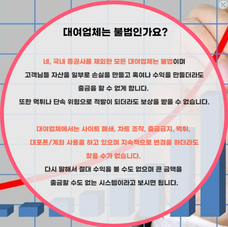  해외선물 대여업체는 불법인가요?