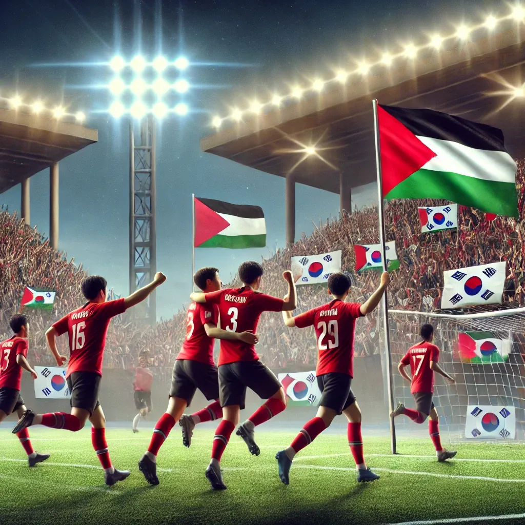 2024년 11월 19일&amp;#44; 대한민국 대 팔레스타인 축구 경기 리뷰