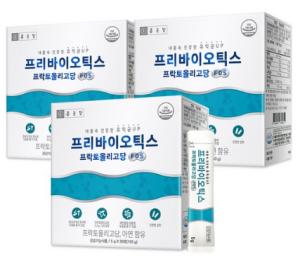 종근당 프리바이오틱스 프락토올리고당 FOS 유산균 30p&#44; 150g&#44; 3개