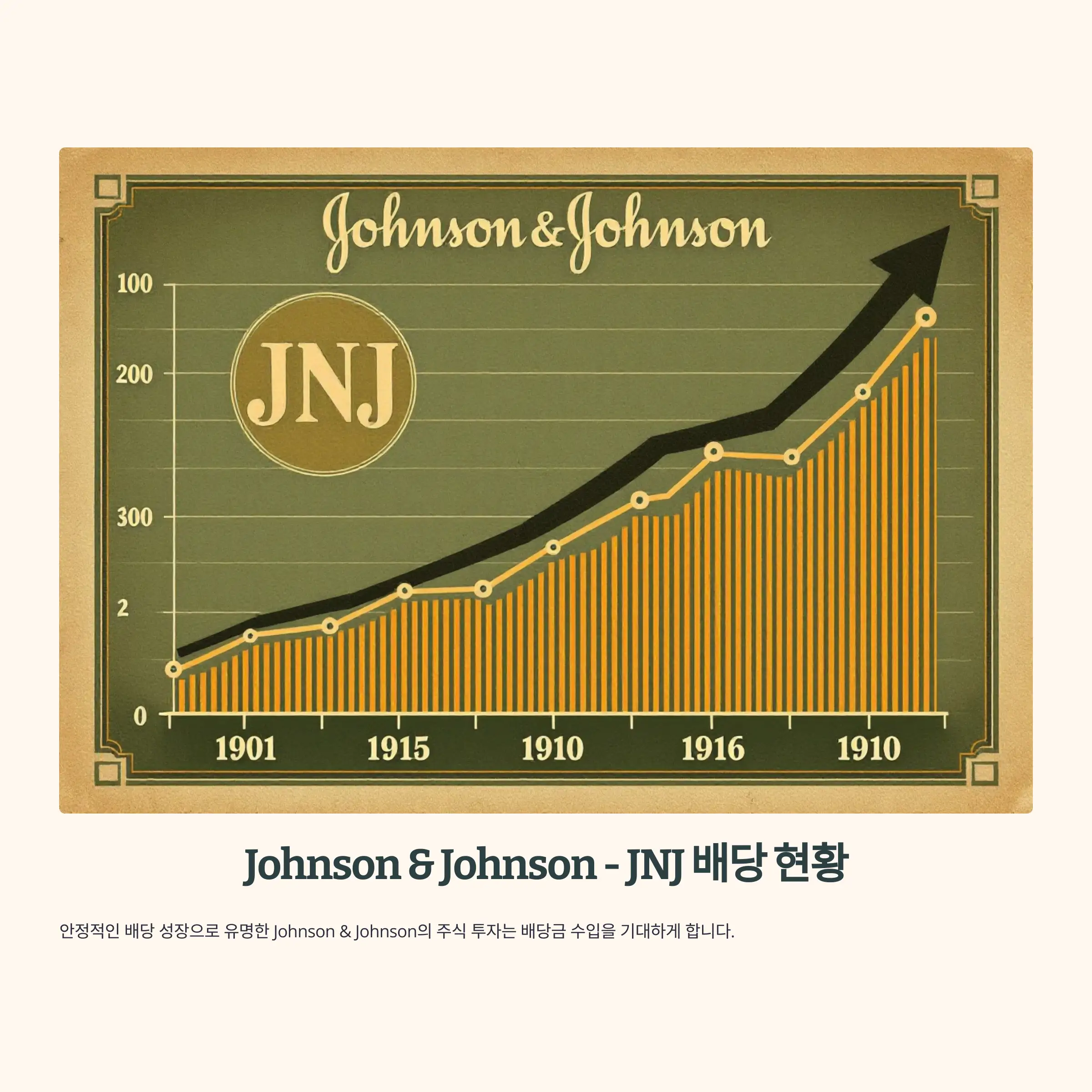 Johnson &amp; Johnson - JNJ 배당 현황 배당금, 수익률, 지급일, 배당이력