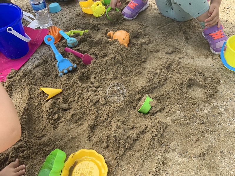 배곧신도시 한울공원 - 모래 놀이터