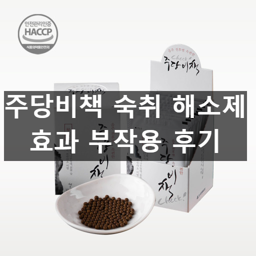 주당비 숙취 해소제