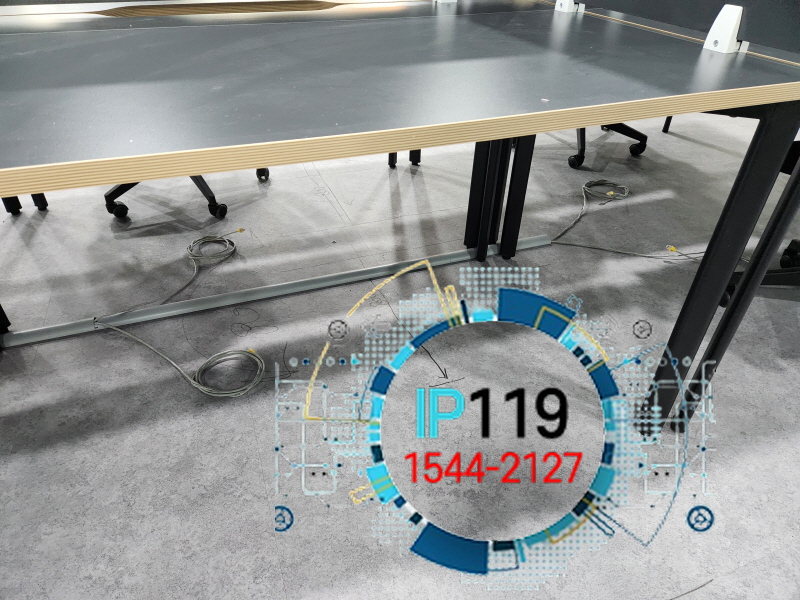 가산동 사무실 바닥 20회선 천장 8회선 포설 랜공사 작업 사례입니다