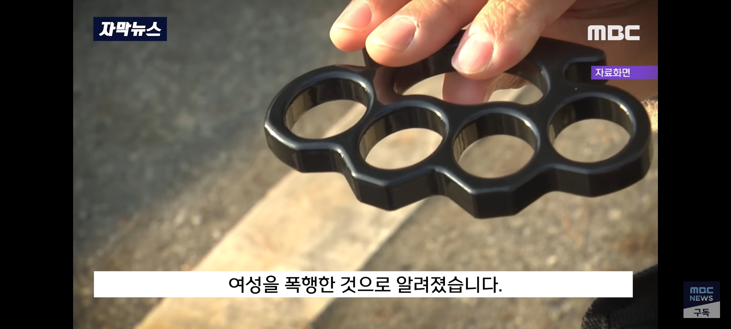 서울 도심 공원 30남성 너클로 여성 성폭행