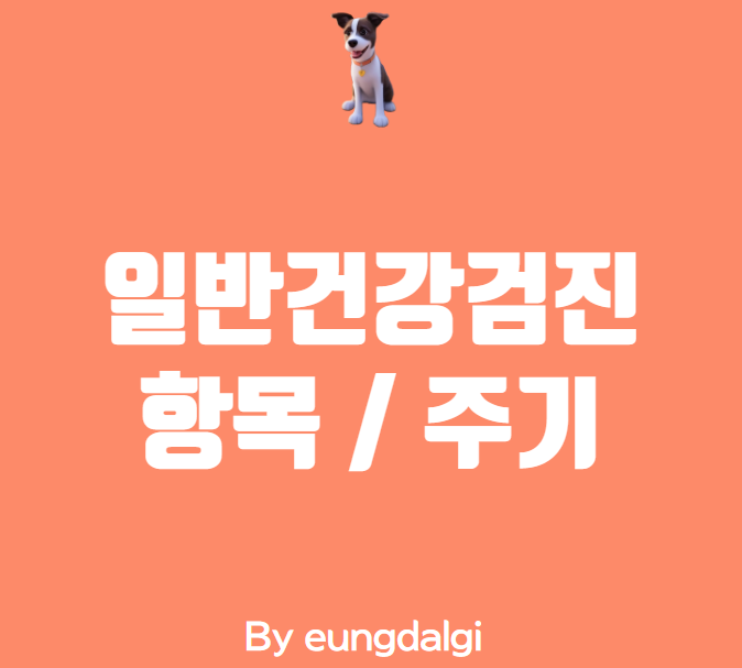  일반건강검진: 내 건강을 위한 필수 체크업