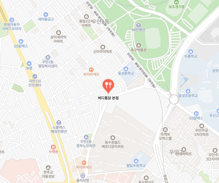 버디통닭-위치이미지