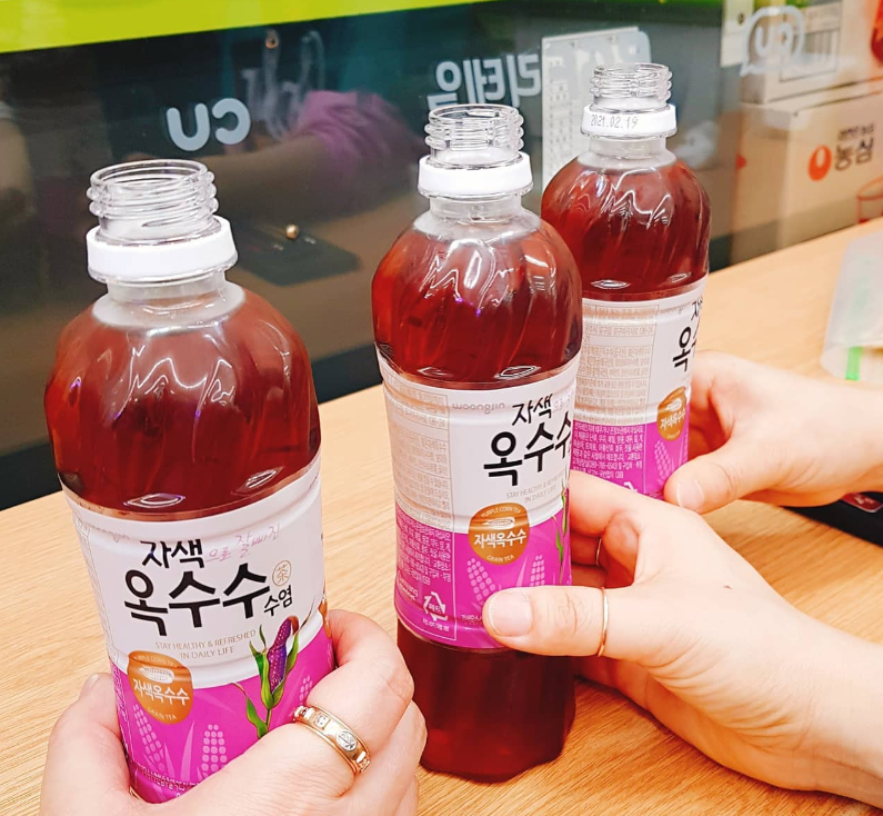 자색옥수수수염차