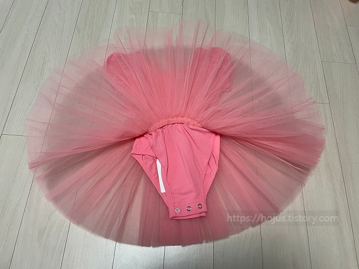 발레복 하단 스냅부분