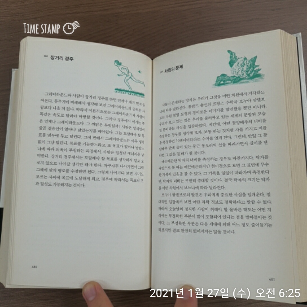  베르나르 베르베르의 상상력 사전, 장거리 경주