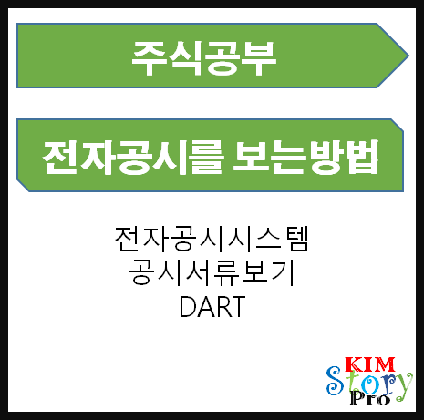  전자공시 보는법