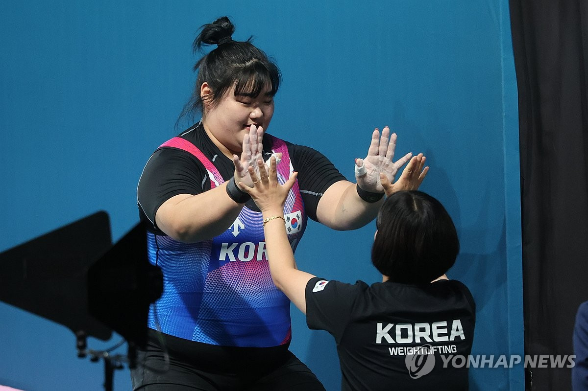 올림픽 역도 장미란 박혜정
