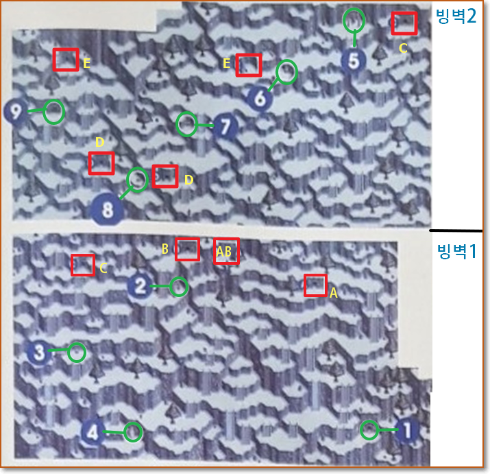 놀티아 빙벽