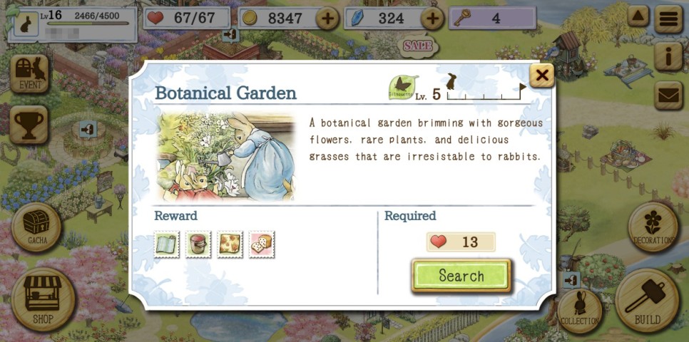 게임 속 영어 공부 뿌리기 피터래빗 숨은그림찾기 - 아기자기한 15