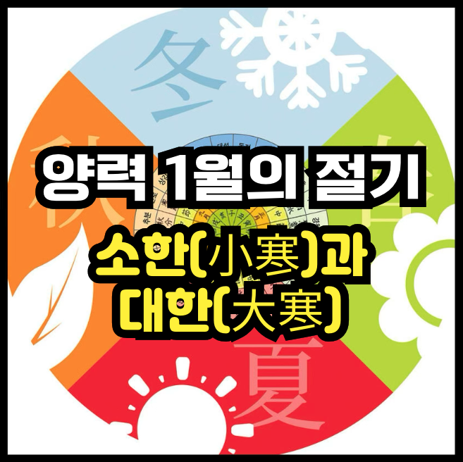 24절기 - 양력 1월의 절기, 소한과 대한