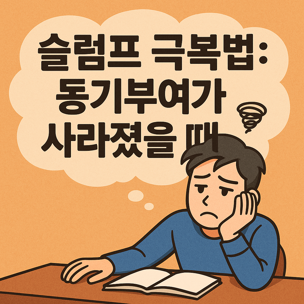 슬럼프 극복법