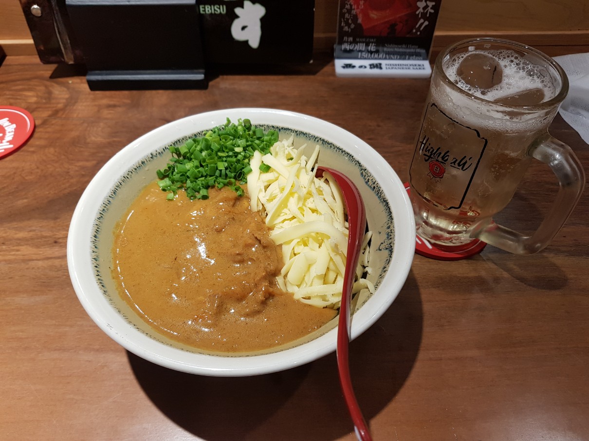 호치민 1군 레탄톤 일본인 거리 우동 맛집 에비수(EBISU) - 맛 있는 한 끼의 저녁식사