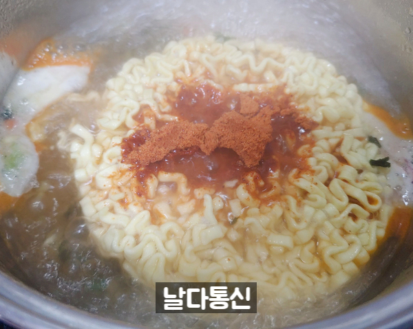 바다를 담은 짬뽕라면 [삼양] 바담뽕 10