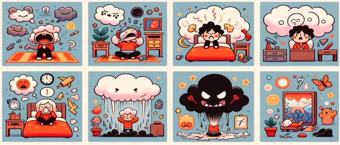화내는 꿈10가지