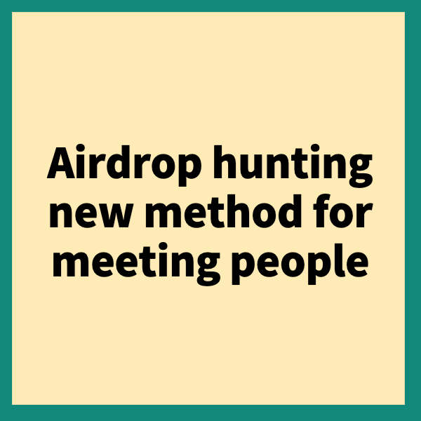 airdrop hunting