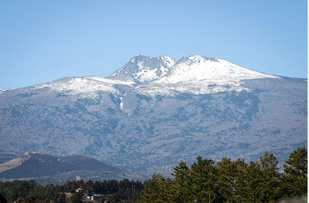 겨울 한라산