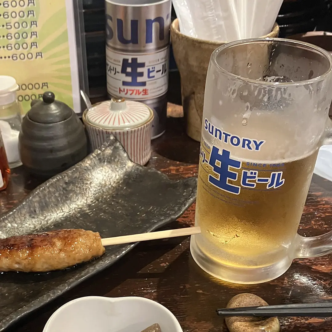 후쿠오카 텐진 이자카야 테루 맥주