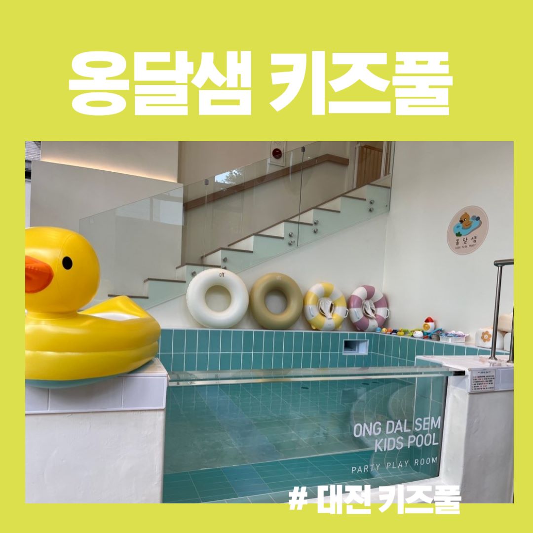  [대전 아기랑 갈만한 곳] 18개월 아기랑 옹달샘 키즈풀 내돈내산 방문 후기