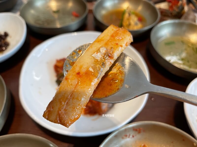용인 수지 고기리 맛집 잘생긴반상-갈치 조림&밥