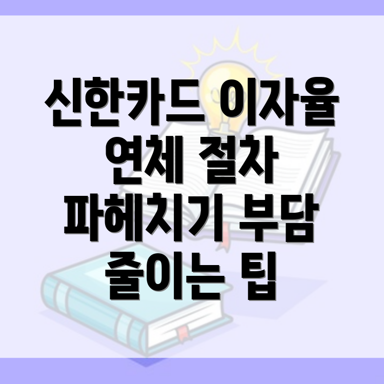 신한카드 이자율