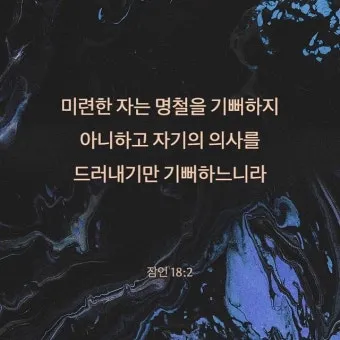 잠언 27장 1절 묵상 - 너는 내일 일을 자랑하지 말라 하루 동안에 무슨 일이 일어날는지 네가 알 수 없음이니라_25