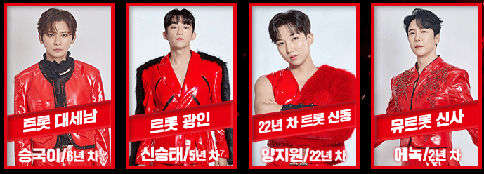  현역가왕2 준결승 1라운드 결과보기