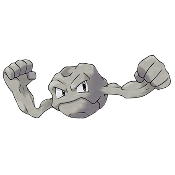  [포켓몬도감]  No. 074 꼬마돌 Geodude #074