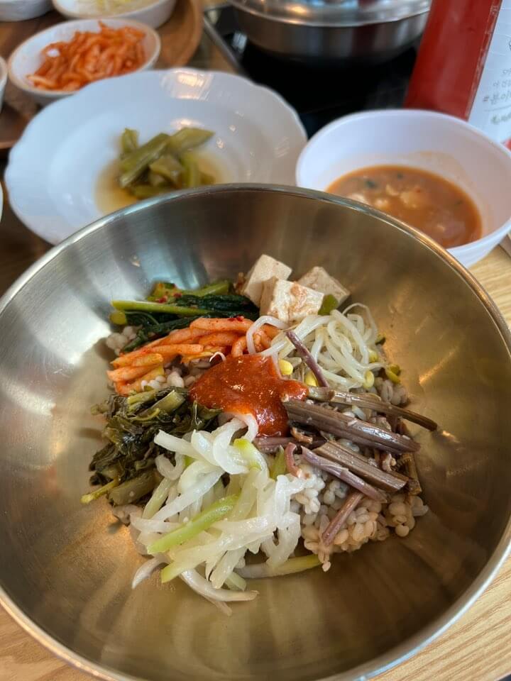 보리밥 비빔밥