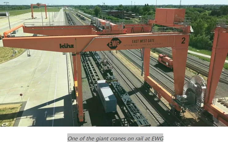 세계 최초 스마트 레일 물류 터미널 VIDEO: Europe&#39;s first 5G-operated logistics terminal opens in Hungary